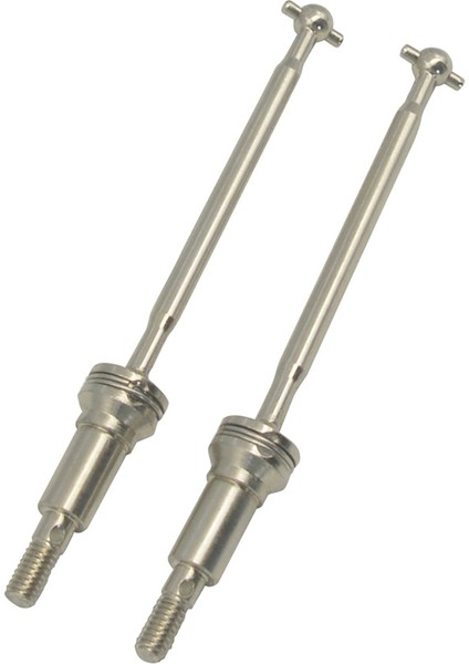 2 Adet Metal Ön Tahrik Mili Cvd QWJ01 Xinlehong Q901 Q902 Q903 9130 9136 9137 1/16 Rc Araba Yedek Parçaları (Yurt Dışından) modelleri