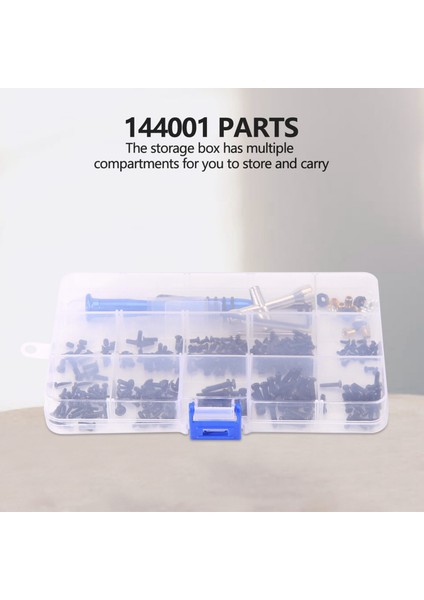 316 Adet M2 M2.5 M3 Vida Bağlantı Elemanı Kol Altıgen Anahtar Salıncak Kolu 144001 124019 Rc Araba Yedek Parçaları (Yurt Dışından)