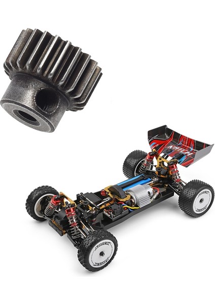 Motor Dişli Pinyon Dişli 104001 1/10 Rc Araba Yükseltme Parçaları Aksesuarları (Yurt Dışından)