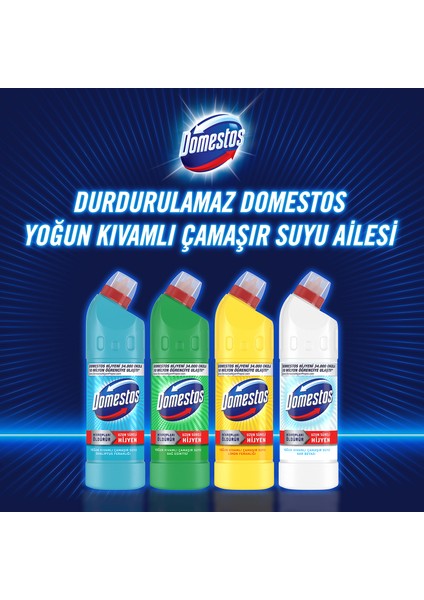 Yoğun Kıvamlı Çamaşır Suyu Maksimum Hijyen Dağ Esintisi 750 ml x 6 Adet