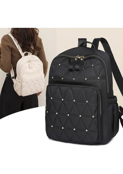 Siyah Yaz Yeni Kadın Sırt Çantası Anti Hırsızlık Okul Çantası Kızlar Için Su Geçirmez Büyük Kapasiteli Seyahat Sırt Çantaları Katı Öğrenci Okul Çantalarını (Yurt Dışından) fiyatları