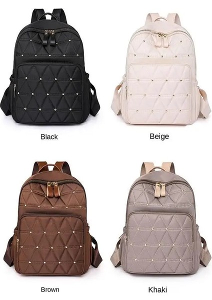 Siyah Yaz Yeni Kadın Sırt Çantası Anti Hırsızlık Okul Çantası Kızlar Için Su Geçirmez Büyük Kapasiteli Seyahat Sırt Çantaları Katı Öğrenci Okul Çantalarını (Yurt Dışından) fırsatları