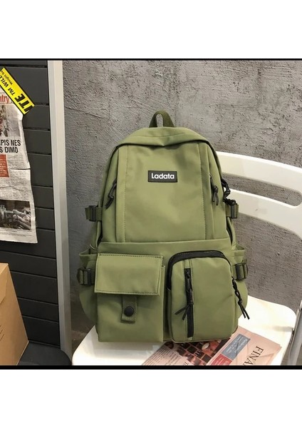 Kolyesiz Yeni Kore Versiyonu Hırsızlığa Karşı Koruma ve Sismik Dirençli Minimalist Öğrenci Sırt Çantası, Üniversite Tarzı Sırt Çantası, Bilgisayar Sırt Çantası (Yurt Dışından)