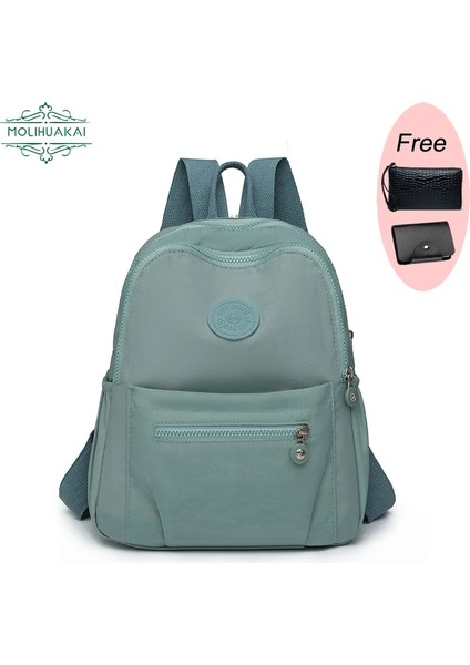 Gökyüzü Mavi Yeni Güzel Öğrenci Sırt Çantası Anti-Hırsızlık Sırt Çantaları Genç Kızlar Için Eğlence Omuz Çantaları Su Geçirmez Oxford Kumaş Okul Çantaları (Yurt Dışından) fiyatları