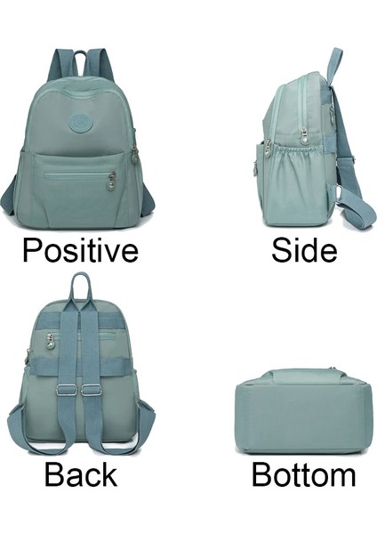 Gökyüzü Mavi Yeni Güzel Öğrenci Sırt Çantası Anti-Hırsızlık Sırt Çantaları Genç Kızlar Için Eğlence Omuz Çantaları Su Geçirmez Oxford Kumaş Okul Çantaları (Yurt Dışından) fırsatları