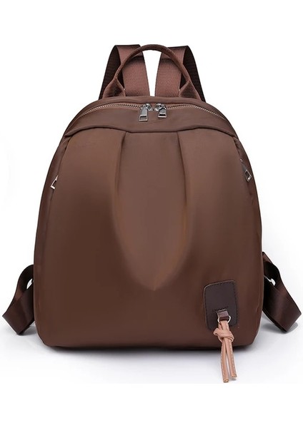 Çikolata Kadın Sırt Çantası Moda Anti-Hırsızlık Naylon Seyahat Sırt Çantası Büyük Kapasiteli Taşınabilir Işe Gidiş Dizüstü Sırt Çantası Tasarımcı Sırt Çantası (Yurt Dışından)