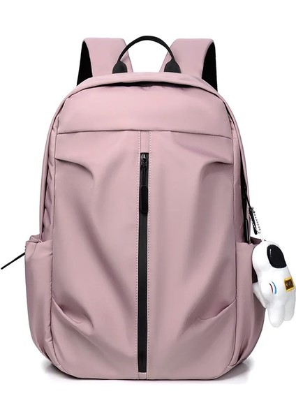 Pembe 2023 Unisex Okul Sırt Çantası Siyah Naylon Sırt Çantası Kadın Anti Hırsızlık Sırt Çantası Rahat Bayan Seyahat Sırt Çantaları Kore Sırt Çantası Mochila (Yurt Dışından) modelleri