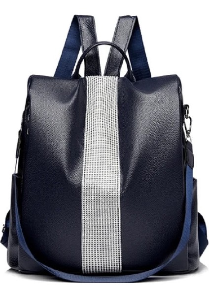 B L32CMXH32CM Yeni Moda Anti Hırsızlık Sırt Çantası Kadın Omuz Çantaları Ünlü Marka Deri Seyahat Sırt Çantaları Büyük Kapasiteli Okul Çantası Sırt Çantası (Yurt Dışından)