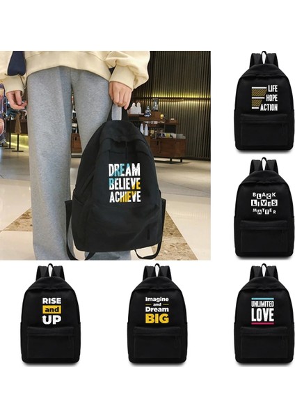 5PHRASE038 2023 Kadın Okul Sırt Çantası Siyah Kanvas Sırt Çantası Kadın Anti Hırsızlık Sırt Çantası Rahat Bayan Seyahat Sırt Çantaları Cümle Kore Sırt Çantası (Yurt Dışından) fiyatları