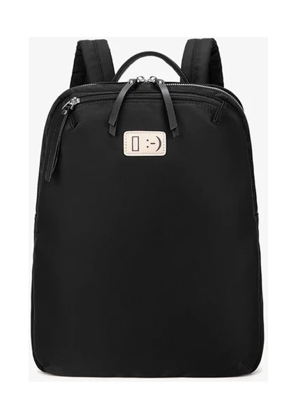 Siyah Laptop Sırt Çantası Kadın ve Erkek Iş Öğrencileri Için Anti-Hırsızlık Rahat Moda Naylon Yüksek Kapasiteli Su Geçirmez Yönetici Sırt Çantası (Yurt Dışından)