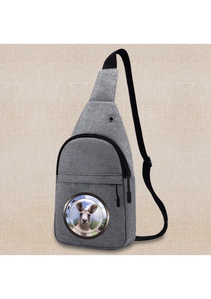 6WINDOW015 Anti-Hırsızlık Erkekler Göğüs Çanta Açık Seyahat Crossbody Omuz Çantaları Pencere Baskı Moda Sırt Çantaları Poch Vaka Kart Paketi Pocks (Yurt Dışından) fırsatları