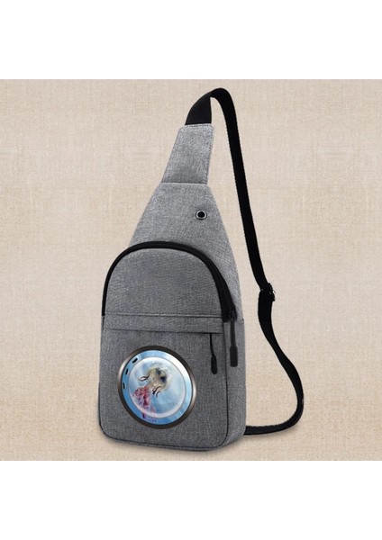 6WINDOW015 Anti-Hırsızlık Erkekler Göğüs Çanta Açık Seyahat Crossbody Omuz Çantaları Pencere Baskı Moda Sırt Çantaları Poch Vaka Kart Paketi Pocks (Yurt Dışından) indirimleri