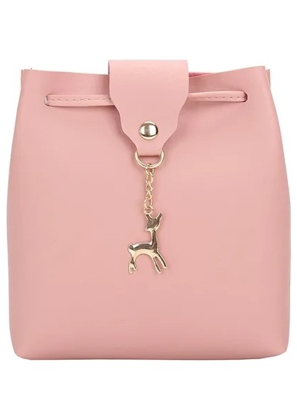 14 Yeni Kabuk Çift Omuz Moda Çok Yönlü Renk Çift Amaçlı Kadın Anti-Hırsızlık Açık Seyahat Kemer Kolye Sırt Çantası (Yurt Dışından)