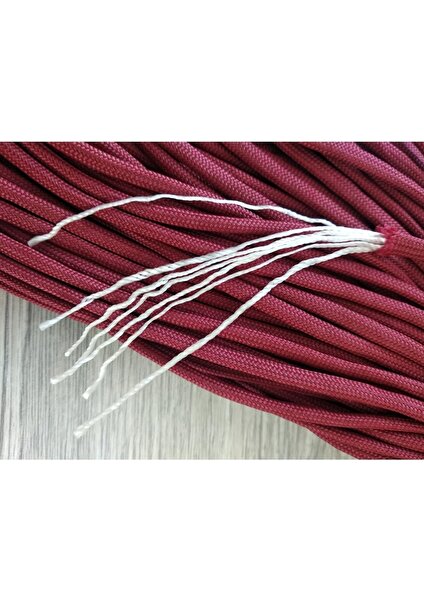 Dünyası Paracord 550 Type Iıı 4mm 7 Strand 5 Metre Kaliteli Paraşüt Ipi