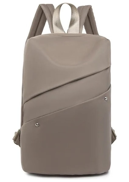 Haki Kadın Dizüstü Sırt Çantası Anti-Hırsızlık Su Geçirmez Oxford Okul Sırt Çantaları USB Şarj Erkekler Iş Rahat Seyahat Çantası Sırt Çantası Tasarımı (Yurt Dışından)