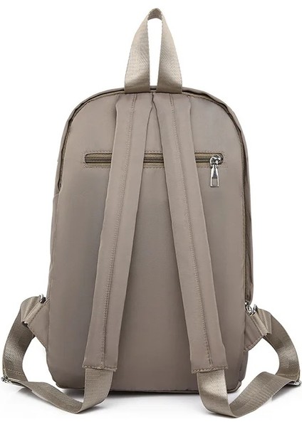 Haki Kadın Dizüstü Sırt Çantası Anti-Hırsızlık Su Geçirmez Oxford Okul Sırt Çantaları USB Şarj Erkekler Iş Rahat Seyahat Çantası Sırt Çantası Tasarımı (Yurt Dışından) indirimleri