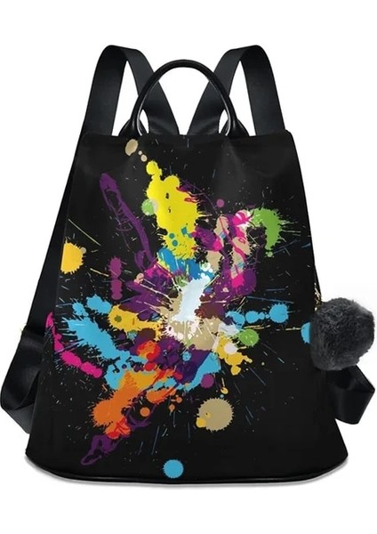 02 2020 Yeni Çok Fonksiyonlu Sırt Çantası Kadın Su Geçirmez Sırt Çantası Anti Hırsızlık Seyahat Sırt Çantası Yıldızlı Gökyüzü Kızlar Için Okul Çantaları Mochila (Yurt Dışından)