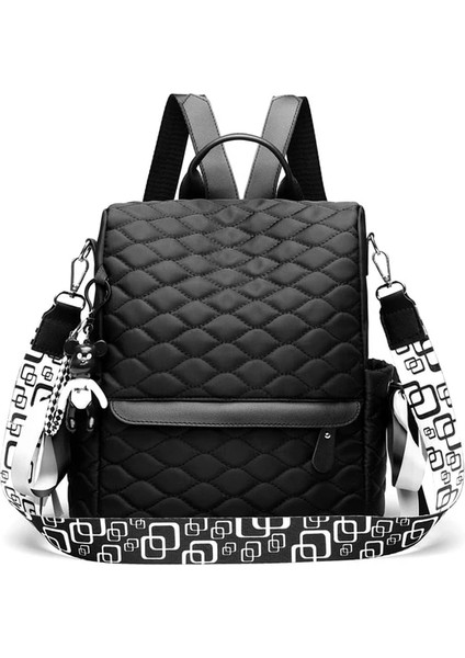 Siyah Ekose Dizüstü Sırt Çantası Anti Hırsızlık Şık Rahat Sırt Çantası Seyahat Iş Koleji Okul Sırt Çantası Kadın Kızlar Için Yeşil Sırt Çantaları (Yurt Dışından)