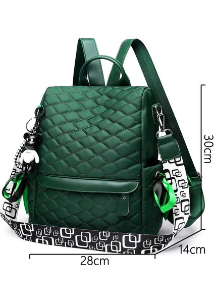 Siyah Ekose Dizüstü Sırt Çantası Anti Hırsızlık Şık Rahat Sırt Çantası Seyahat Iş Koleji Okul Sırt Çantası Kadın Kızlar Için Yeşil Sırt Çantaları (Yurt Dışından) modelleri