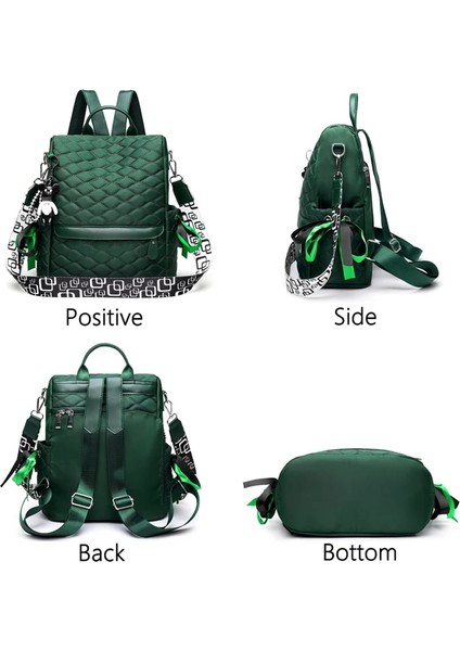 Siyah Ekose Dizüstü Sırt Çantası Anti Hırsızlık Şık Rahat Sırt Çantası Seyahat Iş Koleji Okul Sırt Çantası Kadın Kızlar Için Yeşil Sırt Çantaları (Yurt Dışından) fırsatları