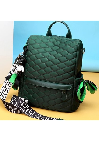 Siyah Ekose Dizüstü Sırt Çantası Anti Hırsızlık Şık Rahat Sırt Çantası Seyahat Iş Koleji Okul Sırt Çantası Kadın Kızlar Için Yeşil Sırt Çantaları (Yurt Dışından) indirimleri