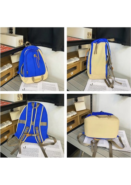 Yeşil Seyahat Kadın Naylon Sırt Çantası Anti-Hırsızlık Rahat Gençlik Bayan Okul Çantası Kadın Kadın Omuz Çantaları Sırt Çantası (Yurt Dışından) modelleri