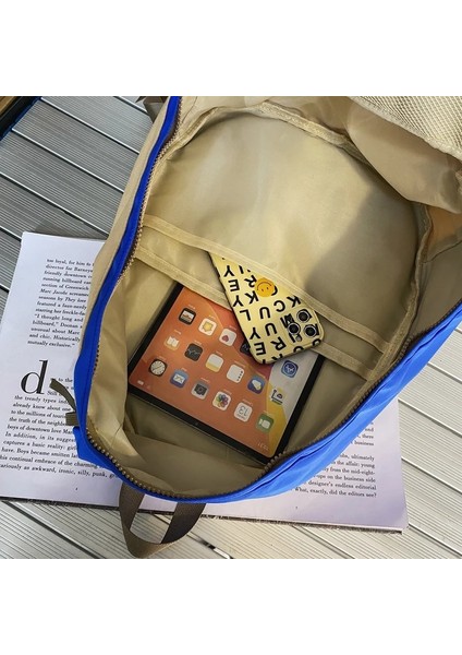 Yeşil Seyahat Kadın Naylon Sırt Çantası Anti-Hırsızlık Rahat Gençlik Bayan Okul Çantası Kadın Kadın Omuz Çantaları Sırt Çantası (Yurt Dışından) indirimleri