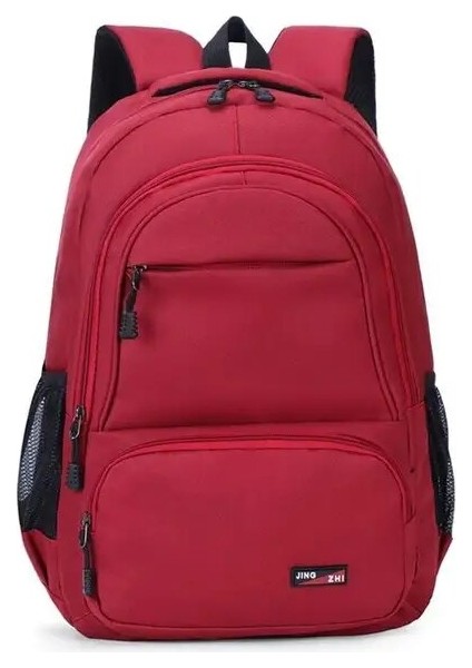 Kırmızı Dizüstü Sırt Çantası Anti Hırsızlık Seyahat Erkekler Sırt Çantası Mochila Dizüstü Okul Çantaları Genç Erkekler Için Omuz Çantaları (Yurt Dışından)