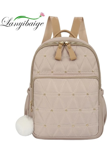 Siyah Stil 2 Moda Perçin Tasarımcı Sırt Çantaları Kadın Çok Fonksiyonlu Anti-Hırsızlık Omuz Çantası Genç Kız Küçük Okul Çantaları Mochila 2023 Yeni (Yurt Dışından) fiyatları