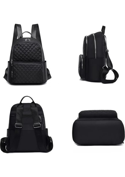 Mor Lüks Tasarımcı Anti Hırsızlık Kadın Sırt Çantası Yüksek Kaliteli Dayanıklı Naylon Okul Omuz Çantası Moda Rahat Kızlar Seyahat Sırt Çantası (Yurt Dışından) fırsatları