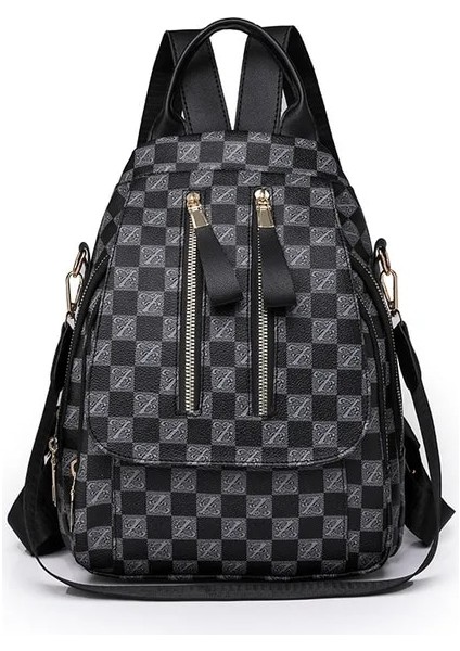 03 32X26X13CM 2024 Pu Deri Kadın Sırt Çantası Moda Anti-Hırsızlık Okul Çantası Ünlü Marka Tasarımcısı Kadın Büyük Kapasiteli Seyahat Omuz Çanta (Yurt Dışından)