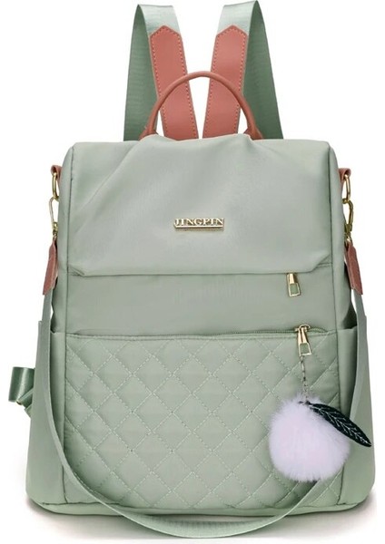 Siyah 31CM 12CM 33CM Düz Renk Kadınlar Yüksek Kaliteli Su Geçirmez Oxford Kumaş Sırt Çantası 2023 Yeni Tasarımcı Geniş Omuz Askısı Anti Hırsızlık Seyahat Sırt Çantası (Yurt Dışından) fırsatları