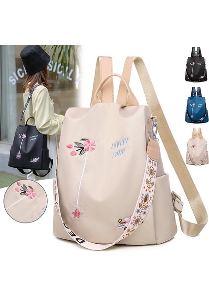 M 26CM 12CM 32CM Moda Stil Kadın Anti-Hırsızlık Sırt Çantası Oxford Kumaş Okul Çantaları Okul Gençleri Kızlar Için Tasarımcı Yüksek Kaliteli Seyahat Sırt Çantaları (Yurt Dışından) fiyatları