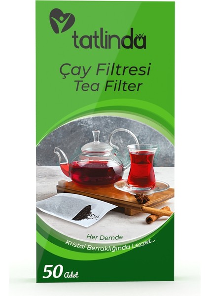 Tatlindaçay Filtresi 50 Filtre 5 PAKET(250FİLTRE)