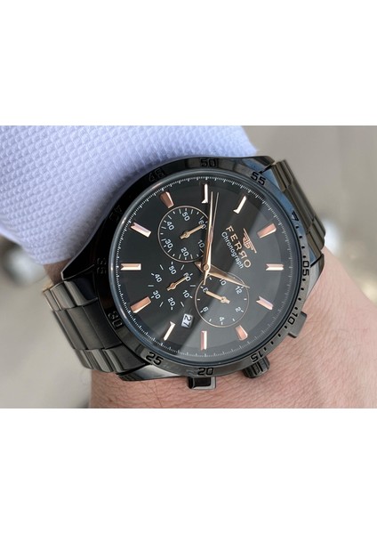 Iç Fonksiyonları Aktif Chronograph 30 mt Su Geçirmez Erkek Kol Saat XF0052