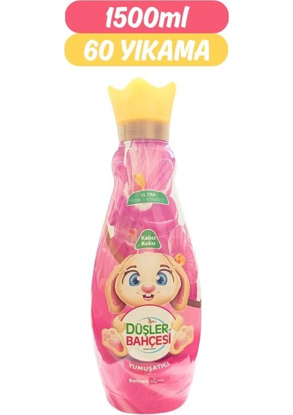 Düşler Bahçesi Dream Garden Konsatre Yumuşatıcı 1500 ml Berivan 60 Yıkama