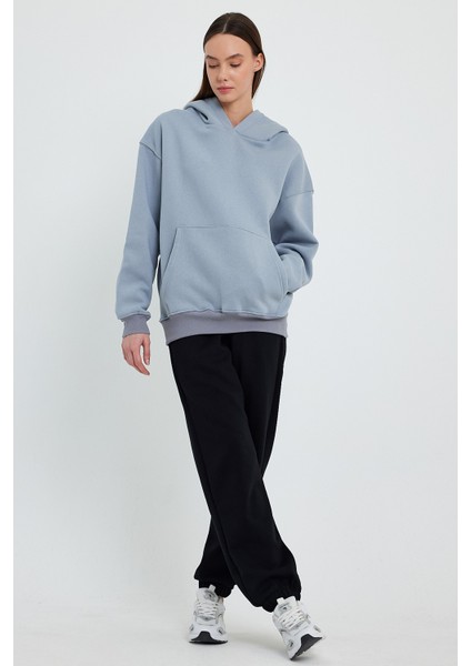Duman Hoodie, Oversize Hoodie, Kadın Hoodie, Kanguru Cepli Kapüşonlu fiyatları