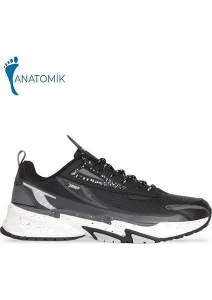 1945-29726 Anatomik Tabanlı Unisex Yürüyüş & Koşu Ayakkabısı - NKT01945-SIYAH Gri-43 modelleri