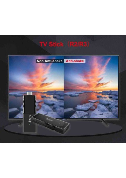 Tvr3 Box S Tv Stick Android Box 4K Android 13 Sürüm 2gb Ram 16GB Hafıza Wifi 2.4 Android Tv