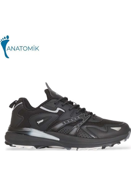 1948-29725 Anatomik Tabanlı Unisex Yürüyüş & Koşu Ayakkabısı - NKT01948-SIYAH-43