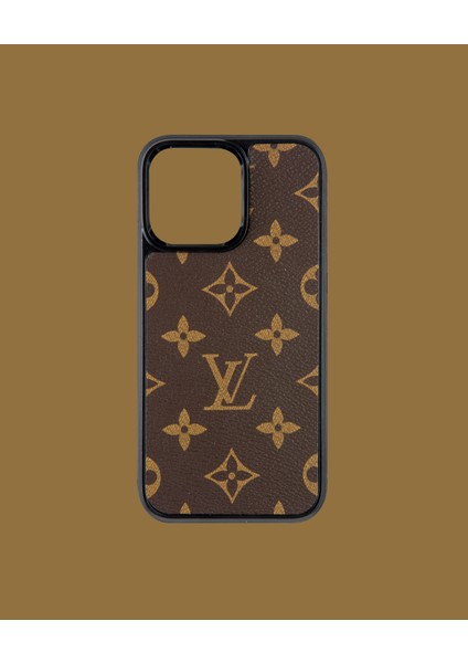 Kahve Deri Telefon Kılıfı - DK178 - Iphone 14 Promax