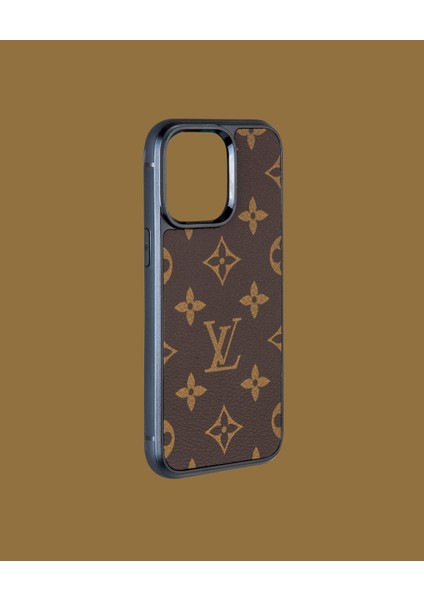 Kahve Deri Telefon Kılıfı - DK178 - Iphone 14 Promax modelleri