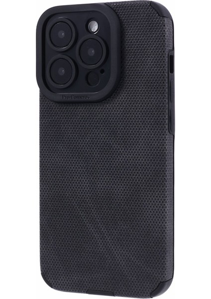 iPhone 13 Pro Max Tpu+Pu Deri Deri Şok Emme Telefon Kılıfı (Yurt Dışından)