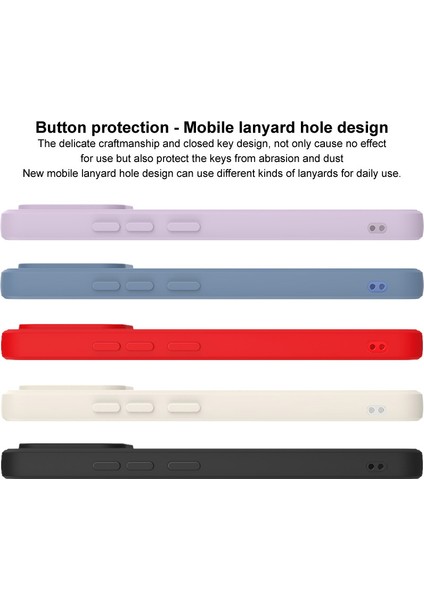 iPhone 15 Plus Düz Kenarlı Esnek Tpu Telefon Kılıfı (Yurt Dışından)