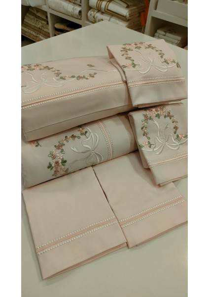 Pike Takımı , Çift Kişilik Pike ve Nevresim Set 7 Parça,