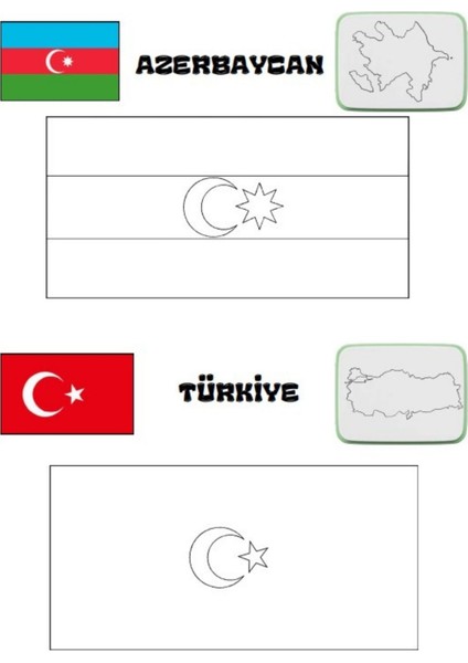 Ülke Bayrakları Boyama - Çizme Kitabı fiyatları