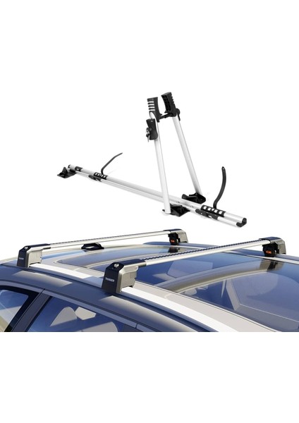 Mitsubishi Rvr 2010 2025 Thunder Carrier Kilitli Ara Atkı Araç Üstü Bisiklet Taşıyıcı