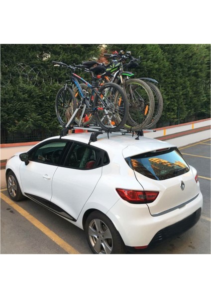 Renault Clio Wagon 2023 2024 2025 Thunder Carrier Kilitli Ara Atkı Araç Üstü Bisiklet Taşıyıcı indirimleri