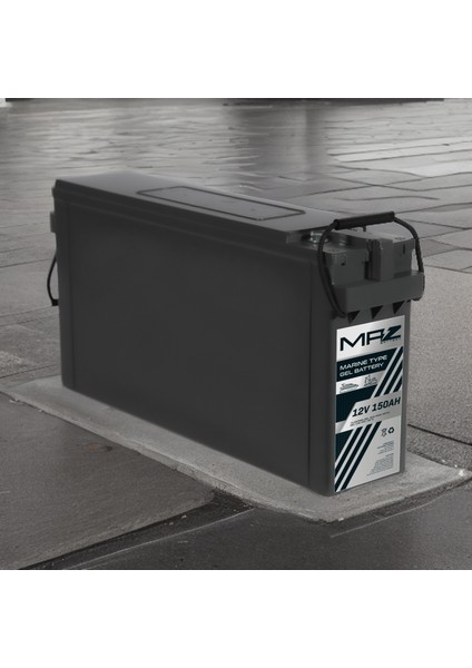 12 Volt 150 Amper Marine Jel Akü 12V 150AH (Yeni Üretim) modelleri