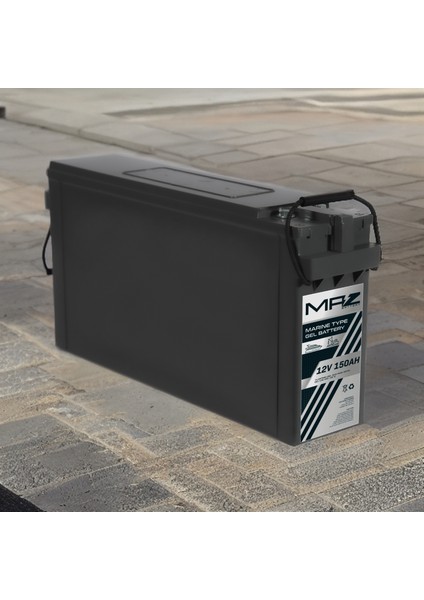 12 Volt 150 Amper Marine Jel Akü 12V 150AH (Yeni Üretim) fırsatları